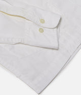 UNIVERSAL WORKS DWIGHT SURCHEMISE 34169 POPELINE BLANC - Shoelosophy