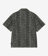 CARHARTT WIP SNAKE CAMO SHIRT I036275 LEAF GARMENT DYED - Shoelosophy