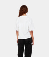 CARHARTT WIP WOMENS CHESTER T-SHIRT I030656 WHITE - Shoelosophy