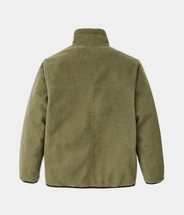FILSON REVERSIBLE FLEECE FLEECE JACKET RISTOP WR FMCPS0143 DARK OLIVE DRABV - Shoelosophy