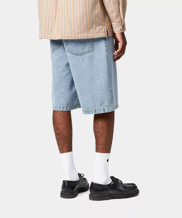 CARHARTT WIP LANDON SHORT I030469 BLUE BLEACHED - Shoelosophy