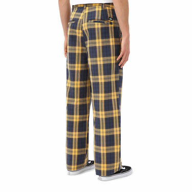 DICKIES NEW IBERIA PANT AIR FORCE BLUE TARTAN MEN'S PANTS