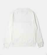 BARBOUR INTERNATIONAL STEVE McQUEEN RANDALL CREW SWEATSHIRT WHITE - Shoelosophy