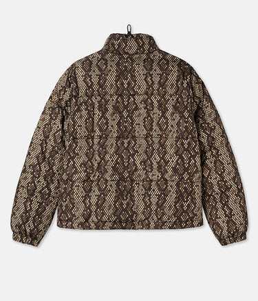 DICKIES WOMENS CAMDEN PUFFER JACKET KHAKI