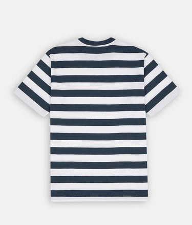 DICKIES RIVERGROVE T-SHIRT STRIPES AIR FORCE BLUE