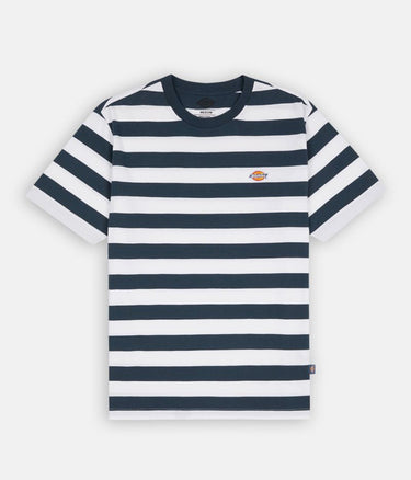DICKIES RIVERGROVE T-SHIRT STRIPES AIR FORCE BLUE