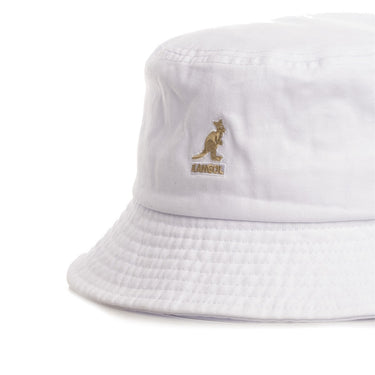 KANGOL WASHED BUCKET K4224HT WEISS - Shoelosophy