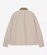CARHARTT WIP OG PRESCOTT SHIRT JACKET I036484 STRING LEATHER GARMENT DYED - Shoelosophy