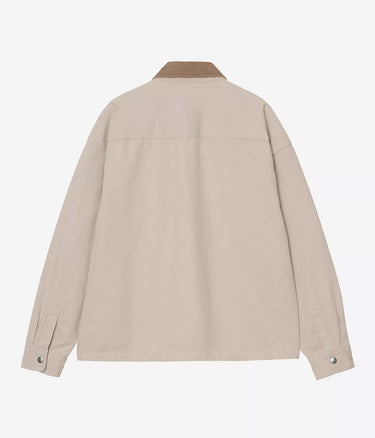 CARHARTT WIP OG PRESCOTT SHIRT JACKET I036484 STRING LEATHER GARMENT DYED - Shoelosophy