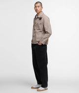 BARBOUR INTERNATIONAL STEVE McQUEEN WORKERS CASUAL MCA0976 BE51 TIMBERWOLF COTTON RIPSTOP - Shoelosophy