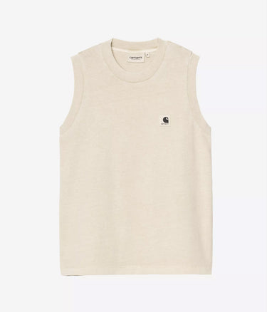 CARHARTT WIP WOMENS NELSON A-SHIRT I034514 GENTLE STONE GARMENT DYED - Shoelosophy