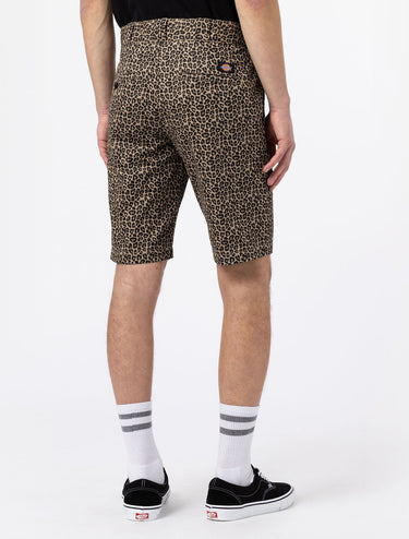 DICKIES SILVER FIRS SHORT LEOPARD PRINT 874