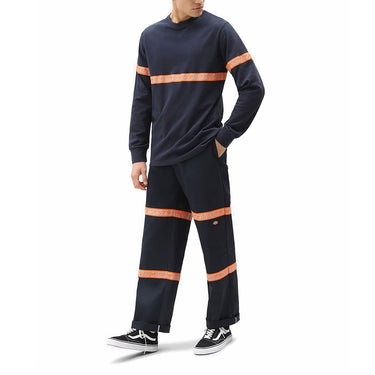 DICKIES WEST FERRIDAY LS T-SHIRT NAVY