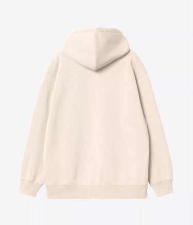 CARHARTT WIP WOMENS HOODED CARHARTT SWEATSHIRT I033648 WAX PALISANDER