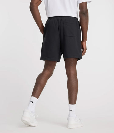 NEW BALANCE SPORT ESSENTIAL FRENCH TERRY SHORT MS41520 BLACK - Shoelosophy