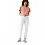 DR DENIM NORA 2020103 LIGHT ECRU MOM JEANS DONNA - Shoelosophy