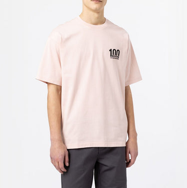 DICKIES 100TH ANNIVERSARY LOGO TEE PEACH