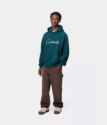 CARHARTT WIP DOUBLE KNEE PANT I034796 TOBACCO STONE CANVAS - Shoelosophy