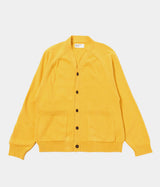 UNIVERSAL WORKS POCKET DAVID CARDIGAN 32451 YELLOW - Shoelosophy