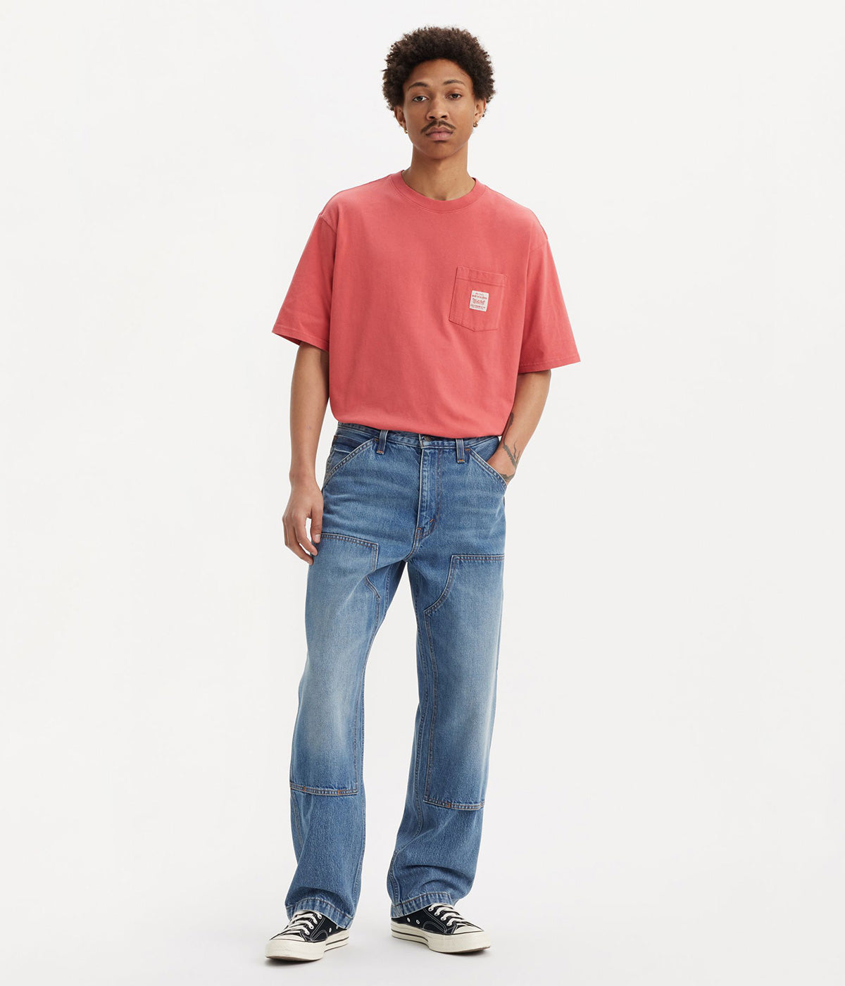 LEVI'S - LEVI'S WORKWEAR 568 DOUBLE KNEE LOOSE STRAIGHT A7367-0003