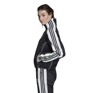ADIDAS TRACK TOP FLORAL ED4780 WOMAN BLACK - Shoelosophy
