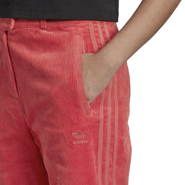 ADIDAS FEMME PANTALON VELOURS CÔTELÉ GU0812 ROSE