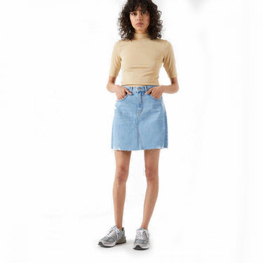 DR DENIM 2030121 ECHO SKIRT EMPRESS LIGHT BLUE