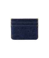LEVI'S DENIM CARD CASE 0020B-0000 INDIGO RINSED - Shoelosophy