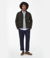 BARBOUR X BARACUTA PORTON WAX JACKET BRCPS1009-634 OLIVE - Shoelosophy