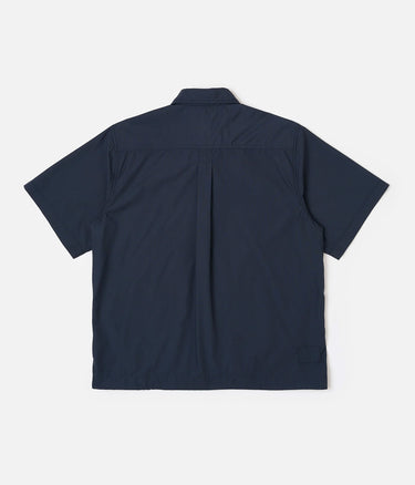 UNIVERSAL WORKS RECYCLED POLY TECH Z OVERSHIRT 34183 NAVY