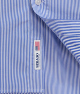 SEBAGO SHEEPSCOT SHIRT 751272W KÖNIGSBLAU WEIßE STREIFEN - Shoelosophy