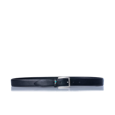 ACC STUDIO LEATHER BELT HANDMADE IN ITALY BLACK