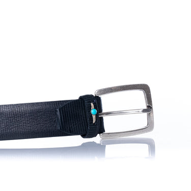 ACC STUDIO LEATHER BELT HANDMADE IN ITALY BLACK