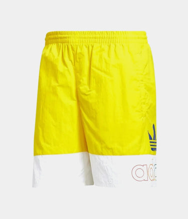 "ADIDAS FREESTYLE SHORT ""PRIDE"" GD0954 YELLOW"