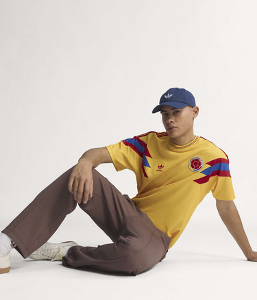 ADIDAS ORIGINALS COLOMBIA 90S JERSEY JN3713 GELB GOLD GELB - Shoelosophy