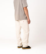 AMISH JAMES RAW EDGE BULL DENIM ECRU - Shoelosophy