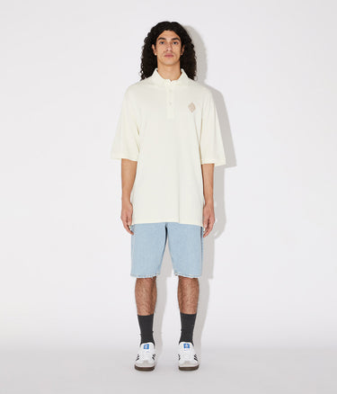 AMISH POLO OVERSIZE GARMENT DYED BANANA SPLIT - Shoelosophy