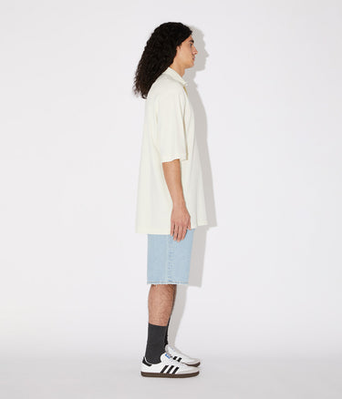 AMISH POLO OVERSIZE GARMENT DYED BANANA SPLIT - Shoelosophy