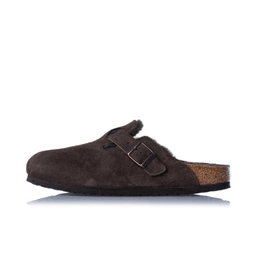 BIRKENSTOCK BOSTON SHEARLING MOCA 1020529 MADE IN GERMANY