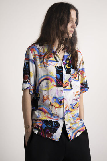 ARIES ARISE PANTHERA HAWAIIAN SHIRT - Shoelosophy