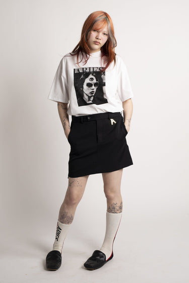 ARIES ARISE TRICLOPS SS TEE STAR60006 BLANC - Shoelosophy