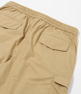 UNIVERSAL WORKS PARACHUTE SHORT 34148 RECYCLED POLY TECH SAND - Shoelosophy