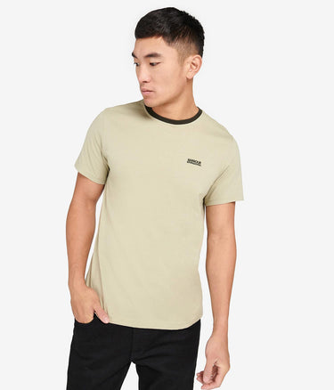 BARBOUR INTERNATIONAL LOCK TEE CAVALRY SAND