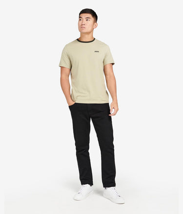 BARBOUR INTERNATIONAL LOCK TEE CAVALRY SAND - Shoelosophie