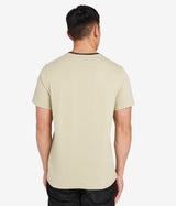 BARBOUR INTERNATIONAL LOCK TEE CAVALRY SAND - Shoelosophie