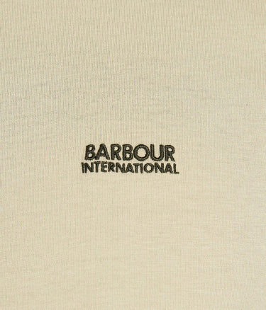 BARBOUR INTERNATIONAL LOCK TEE CAVALRY SAND - Shoelosophie