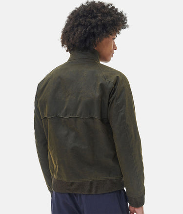 BARBOUR X BARACUTA PORTON WAX JACKET BRCPS1009-634 OLIVE - Shoelosophy