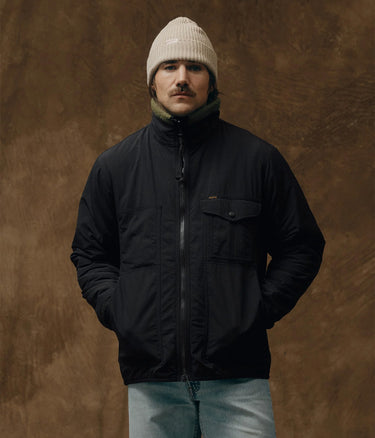 FILSON REVERSIBLE FLEECE FLEECE JACKET RISTOP WR FMCPS0143 DARK OLIVE DRABV - Shoelosophy
