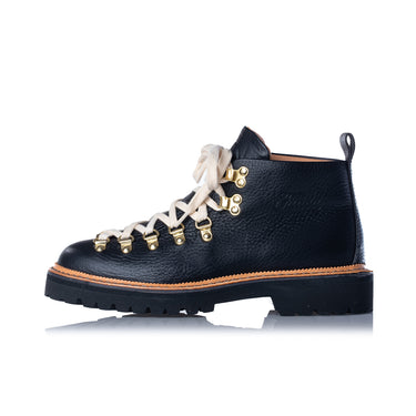 FRACAP M120 BLACK HANDMADE IN ITALY TOSCANO VOLANATO VIBRAM ROCCIA