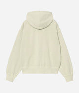 CARHARTT WIP WOMENS HOODED NELSON JACKET I033830 STONE GARMENT DYED - Shoelosophy